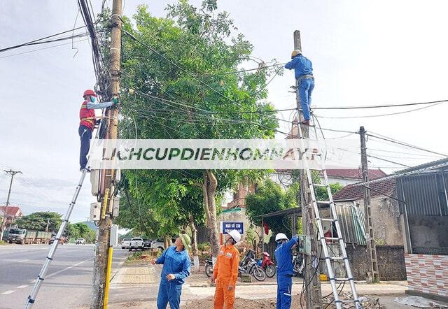 Công ty điện lực Hà Tĩnh không thường xuyên cắt điện trừ lý do bất khả kháng