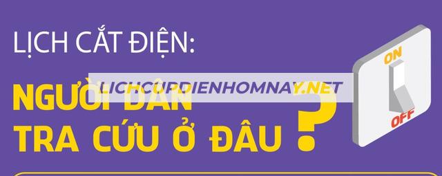 Tra cứu lịch cúp điện Bình Phước theo ngày tại http://lichcupdienhomnay.net/