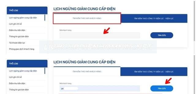 Truy cập website của Điện lực miền Bắc để tra cứu lịch cúp điện tại Bắc Ninh hôm nay đến 15 ngày gần nhất