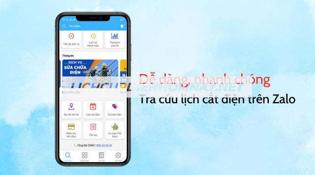 Với zalo cá nhân, bạn sẽ kiểm tra được lịch cúp điện Bình Dương hôm nay cực nhanh