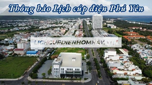 Cách xem lịch cúp điện Phú Yên hôm nay