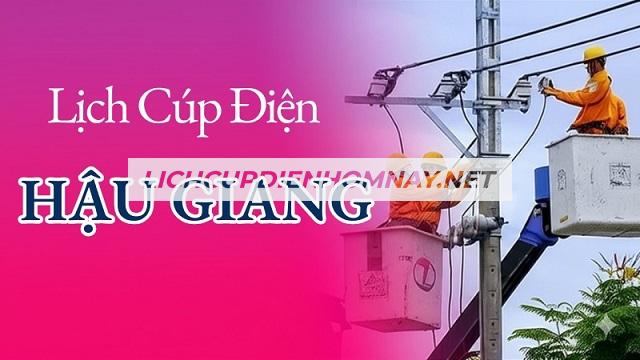 Cần thường xuyên theo di lịch cúp điện