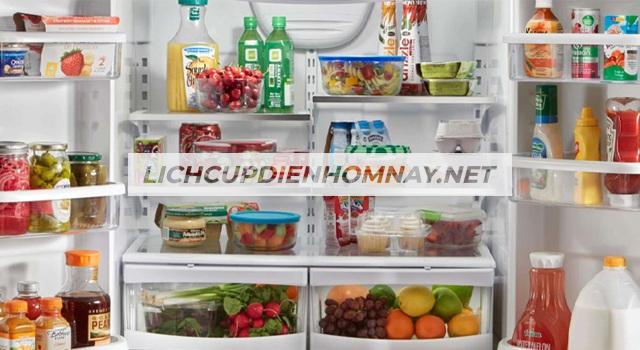 Hãy bảo quản thực phẩm đúng cách khi bị ngắt điện