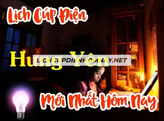 Xem lịch cúp điện Hưng yên hôm nay dễ dàng